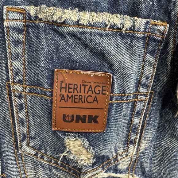 Cleveland Cavaliers UNK NBA Heritage America Denim Vest XL - Picture 9 of 16